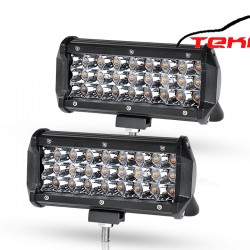 OFFROAD SİS LAMBASI 24 LED 72 W 6000K BEYAZ-SARI LED 2 RENKLİ